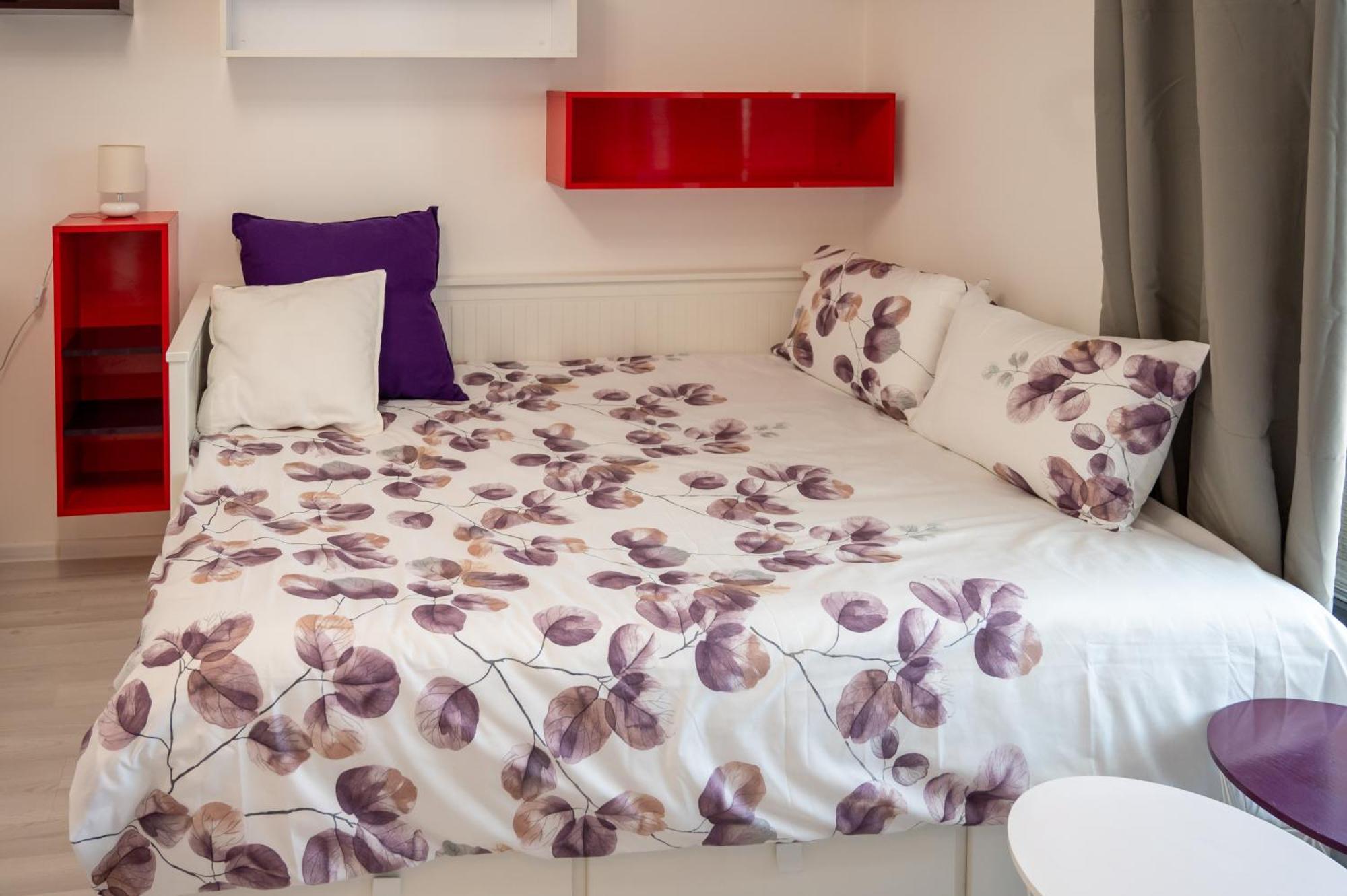 Colorful Studio With Balcony - Free Parking Apartment София Екстериор снимка